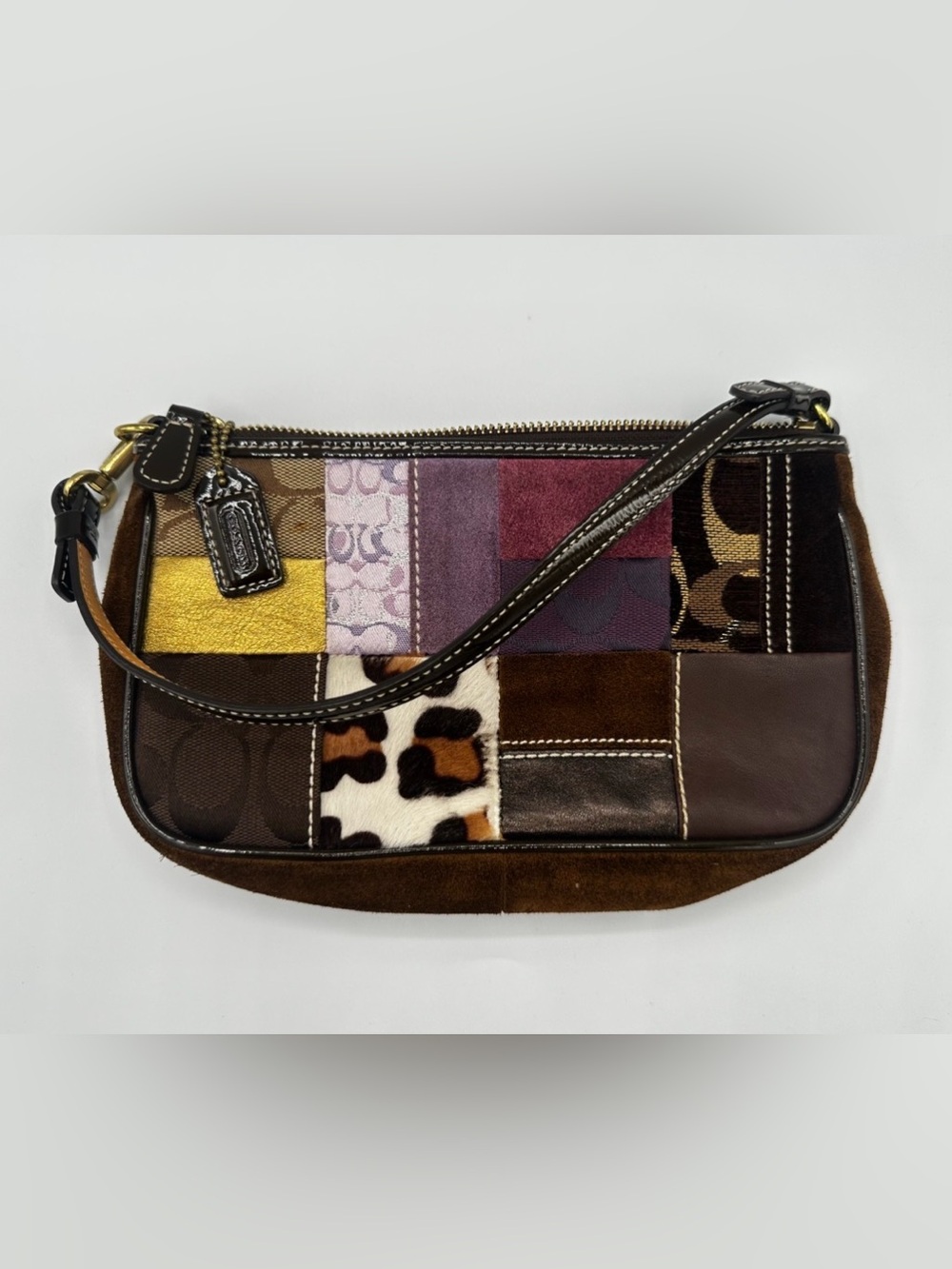 Coach Patchwork Demi Leather mini bag Y2K vintage